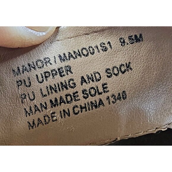 Steve Madden Size 9.5M Women's Snake Print Open Toe Ankle Strap Block Heel Shoes - Picture 5 of 14